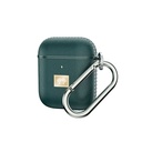 Apple Airpods Uyumlu Kılıf Deri Görünümlü Askı Aparatlı Wlons Kılıf