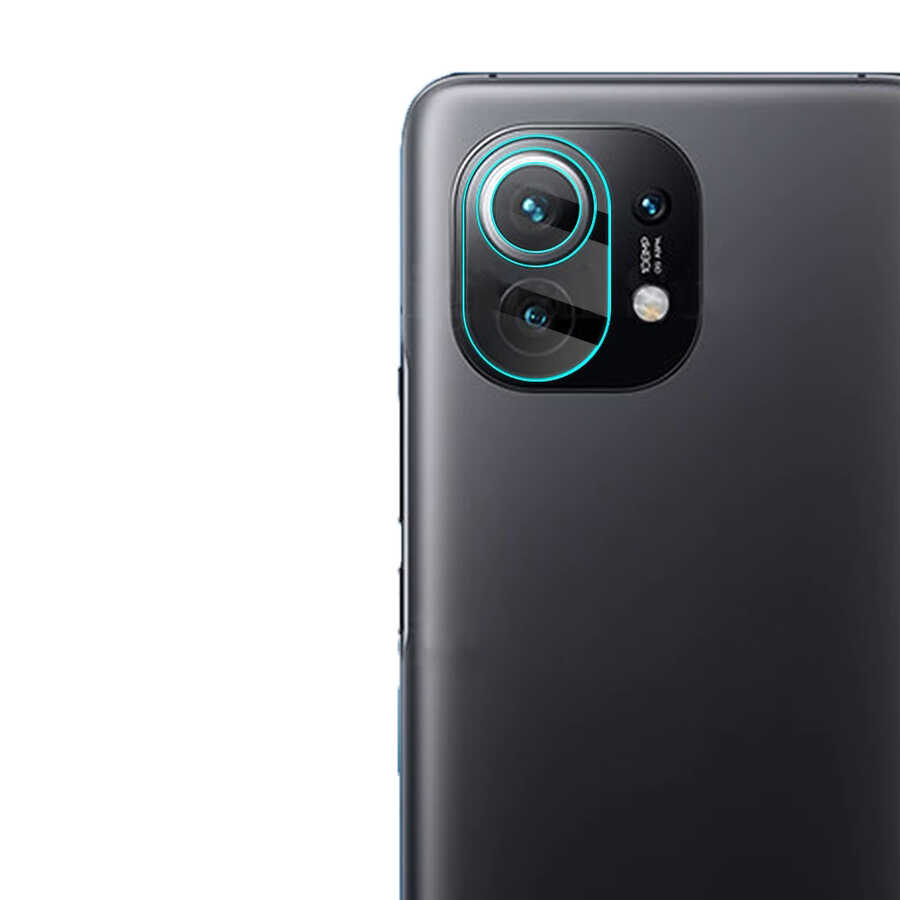 [RNZ-TA53078] Xiaomi Mi 11 Lite Uyumlu Zore Nano Kamera Koruyucu