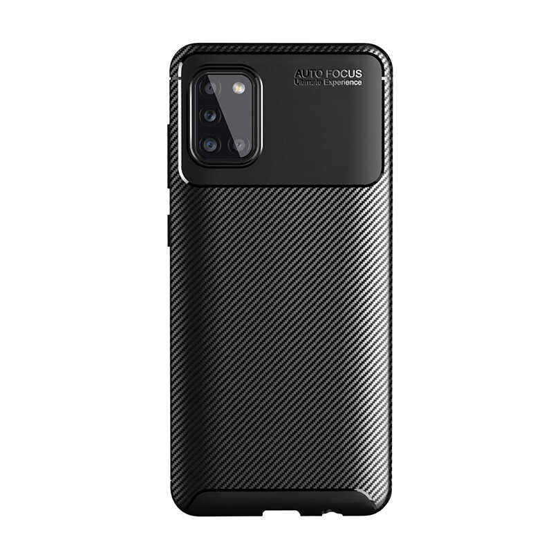 Samsung Galaxy A31 Uyumlu Kılıf Zore Negro Silikon Kapak