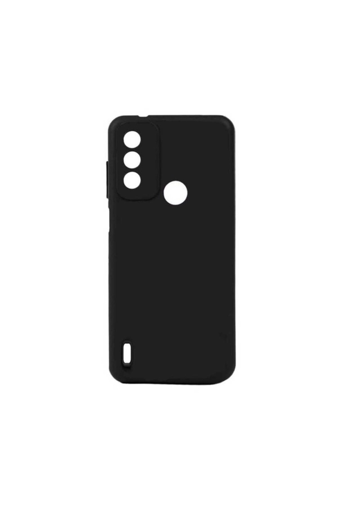 [RNZ-TA74373] Tecno Spark 6 Go Uyumlu Kılıf Zore Biye Silikon (Siyah)