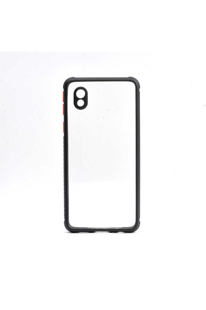 [RNZ-TA52876] Samsung Galaxy A01 Core Uyumlu Kılıf ​​Zore Kaff Kapak (Siyah)