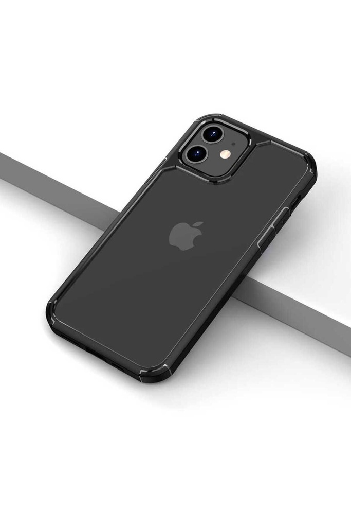 [RNZ-TA51547] Apple iPhone 12 Pro Max Uyumlu Kılıf Zore Roll Kapak (Siyah)