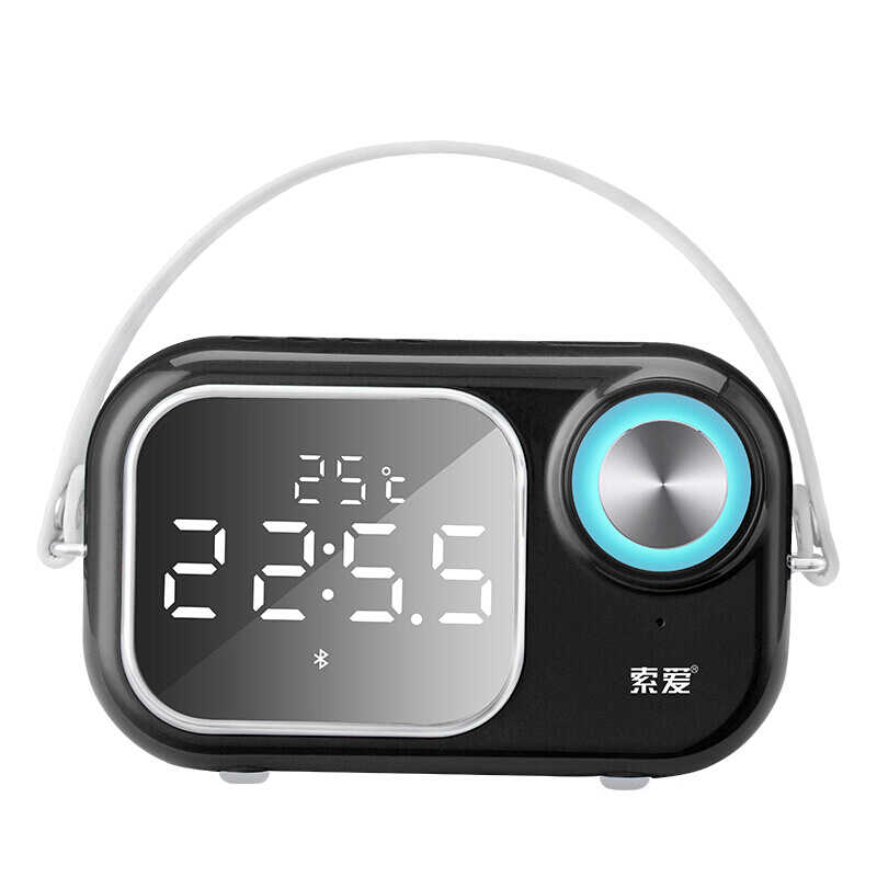 [RNZ-TA59956] Soaiy E16 Bluetooth Speaker Hoparlör (Siyah)
