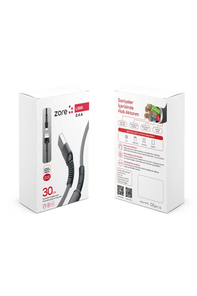 Zore LS66 Micro Usb Kablo