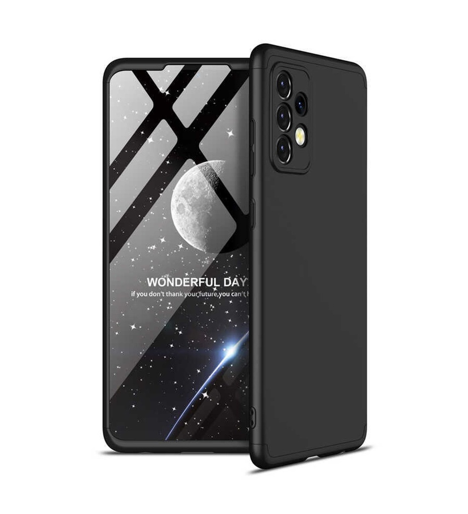[RNZ-TA52557] Samsung Galaxy A52 Uyumlu Kılıf Zore Ays Kapak (Siyah)