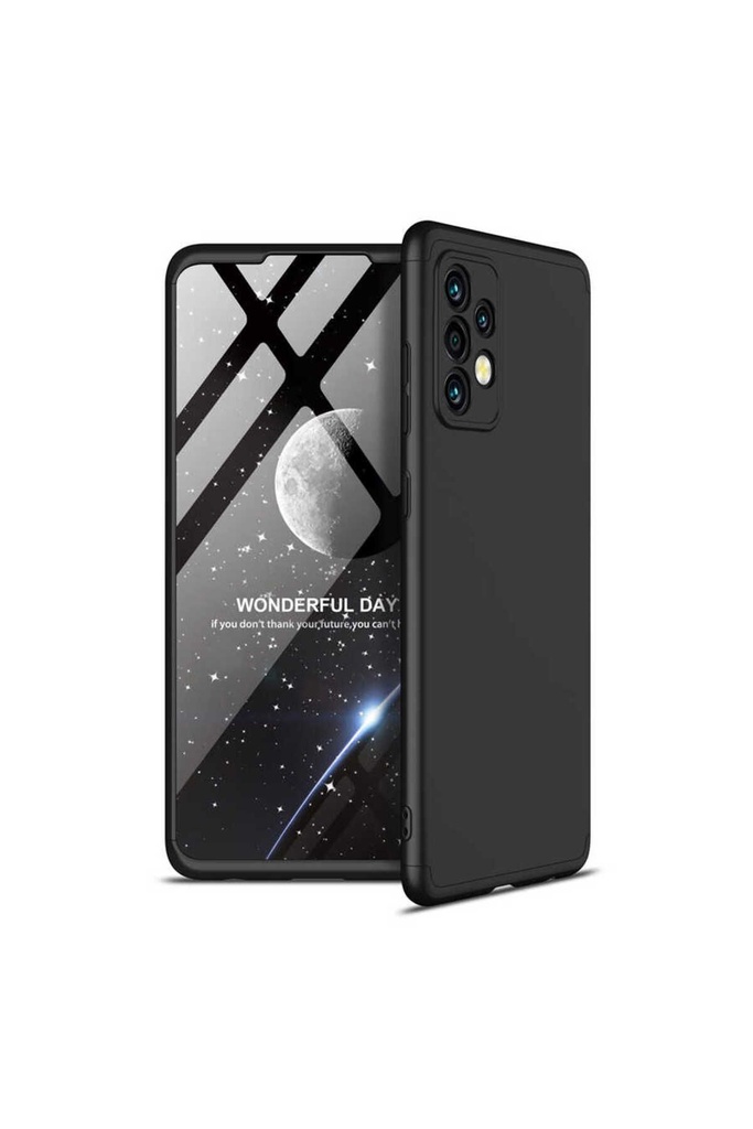 [RNZ-TA52567] Samsung Galaxy A72 Uyumlu Kılıf Zore Ays Kapak (Siyah)