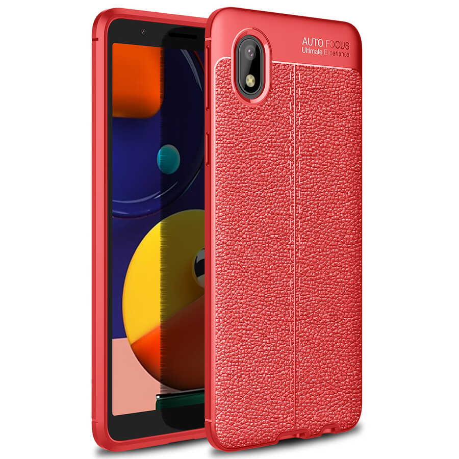 Samsung Galaxy A01 Core Uyumlu Kılıf Zore Niss Silikon Kapak