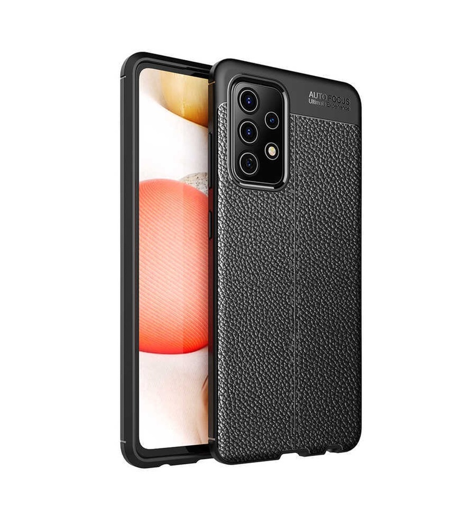 [RNZ-TA51455] Samsung Galaxy A52 Uyumlu Kılıf Zore Niss Silikon Kapak (Siyah)