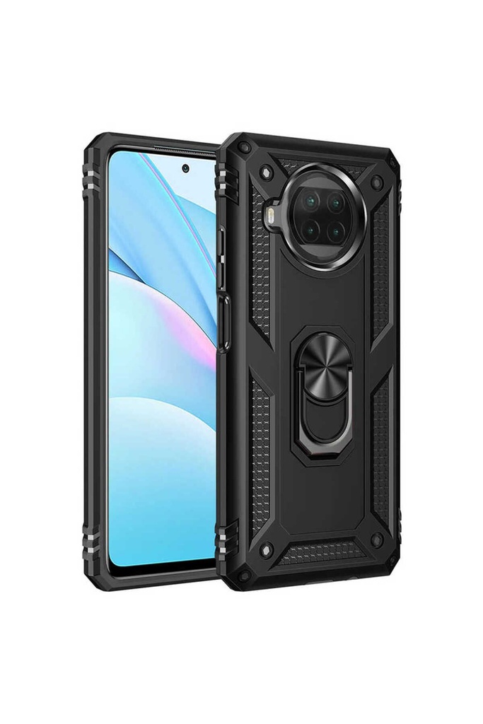 [RNZ-TA51691] Xiaomi Mi 10T Lite 5G Uyumlu Kılıf Zore Vega Kapak (Siyah)