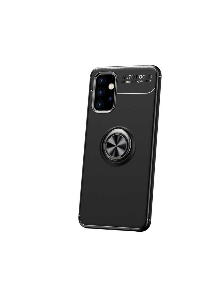 [RNZ-TA52034] Samsung Galaxy A32 4G Uyumlu Kılıf Zore Ravel Silikon Kapak (Siyah)