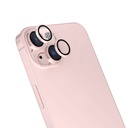 Apple iPhone 15 Uyumlu Zore Safir CL-15 Parmak İzi Bırakmayan Anti-Reflective Kamera Lens Koruyucu