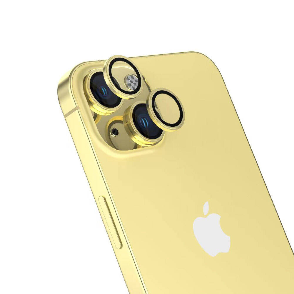 Apple iPhone 15 Uyumlu Zore Safir CL-15 Parmak İzi Bırakmayan Anti-Reflective Kamera Lens Koruyucu