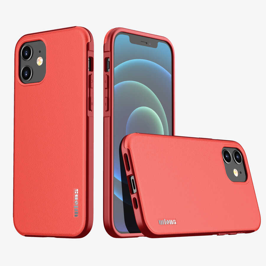 Apple iPhone 12 Uyumlu Kılıf Wlons Hill Kapak