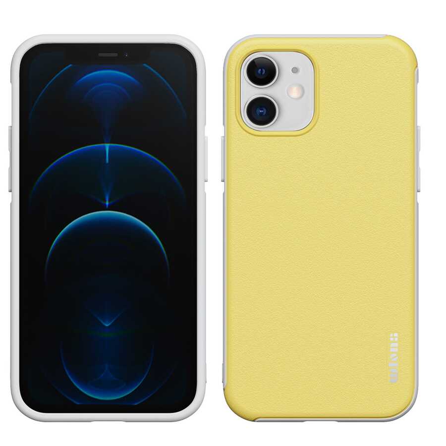 Apple iPhone 12 Uyumlu Kılıf Wlons Hill Kapak