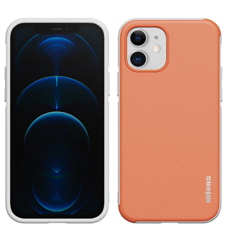 Apple iPhone 12 Uyumlu Kılıf Wlons Hill Kapak