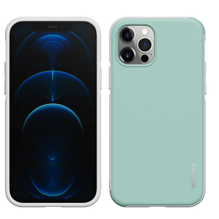 Apple iPhone 12 Pro Max Uyumlu Kılıf Wlons Hill Kapak