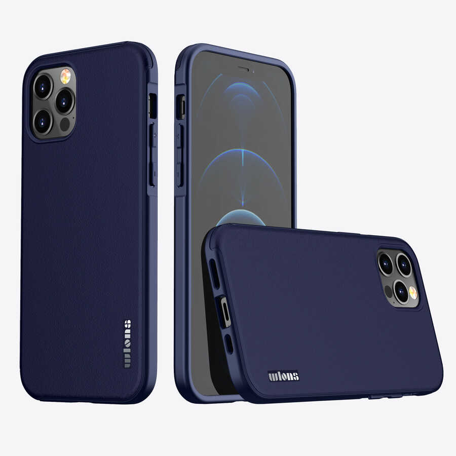 Apple iPhone 12 Pro Max Uyumlu Kılıf Wlons Hill Kapak