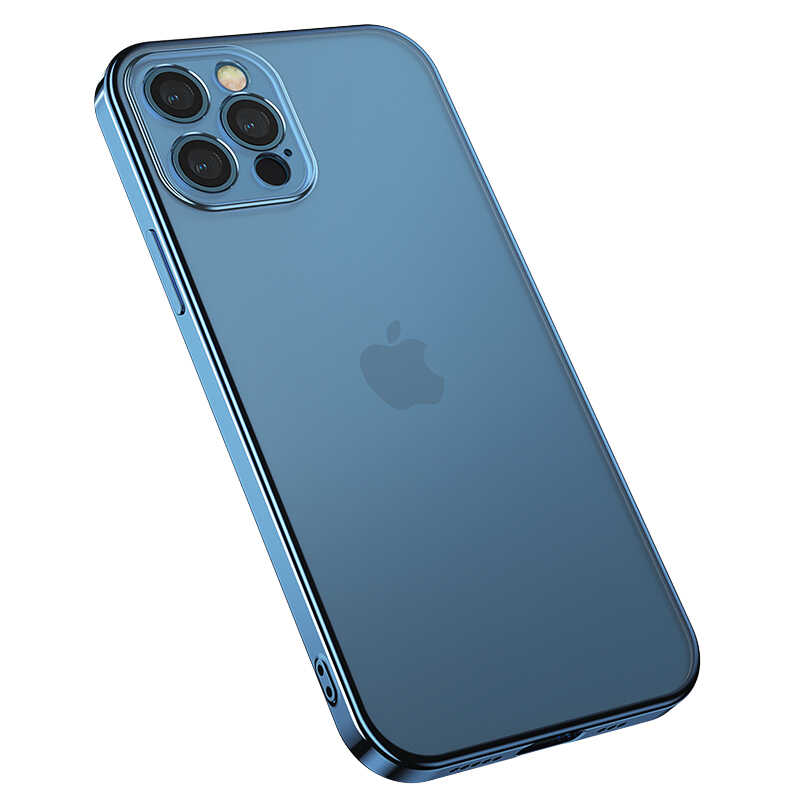 Apple iPhone 12 Pro Uyumlu Benks Matte Electroplated TPU Kapak