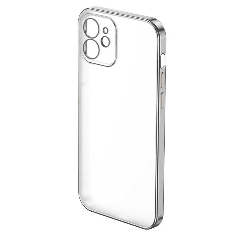 Apple iPhone 12 Uyumlu Benks Matte Electroplated TPU Kapak