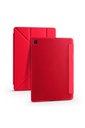 Samsung Galaxy Tab A7 10.4 T500 2020 Uyumlu Kılıf Zore Tri Folding Kalem Bölmeli Standlı Kılıf