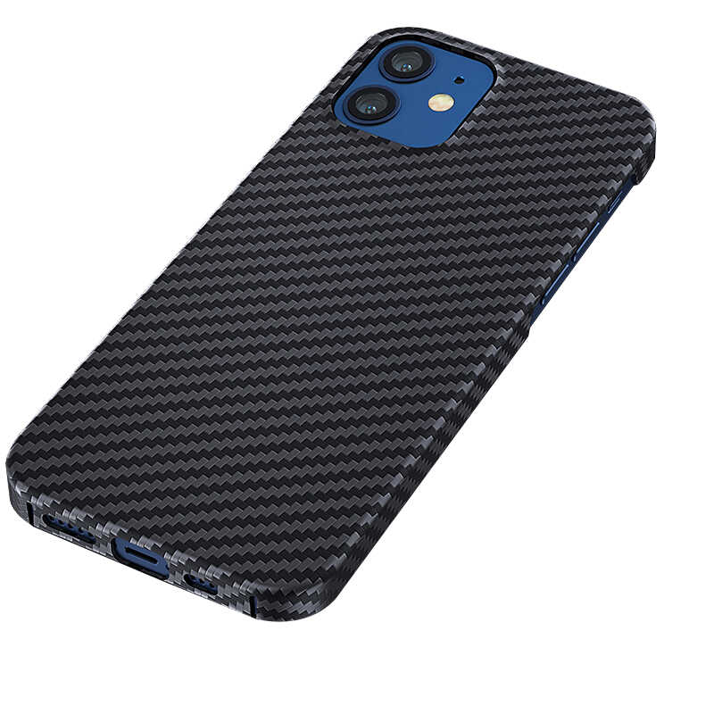 [RNZ-TA52784] Apple iPhone 12 Uyumlu Kılıf Benks MFİ M-safe Magnetic Aramid Kapak