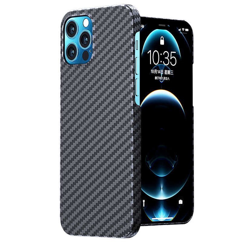 [RNZ-TA52785] Apple iPhone 12 Pro Max Uyumlu Kılıf Benks MFİ M-safe Magnetic Aramid Kapak