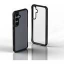 Samsung Galaxy S24 Ultra Uyumlu Kılıf Şeffaf Sert PC Arka Yüzey Tasarımlı Zore Edo Kapak