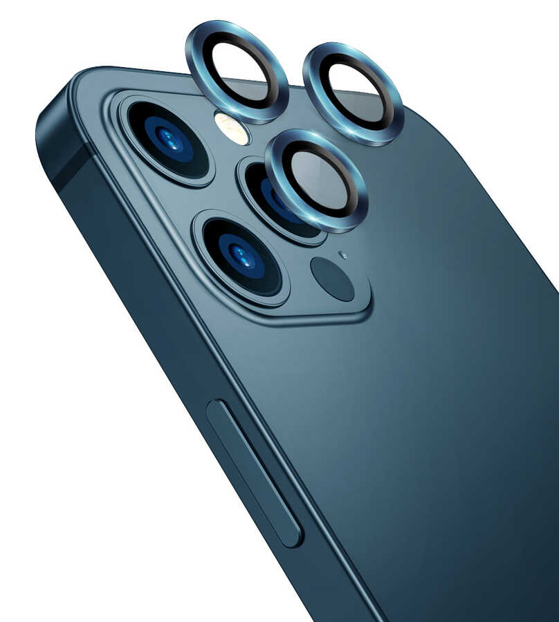 Apple iPhone 12 Pro Max Uyumlu ​​​Wiwu Lens Guard