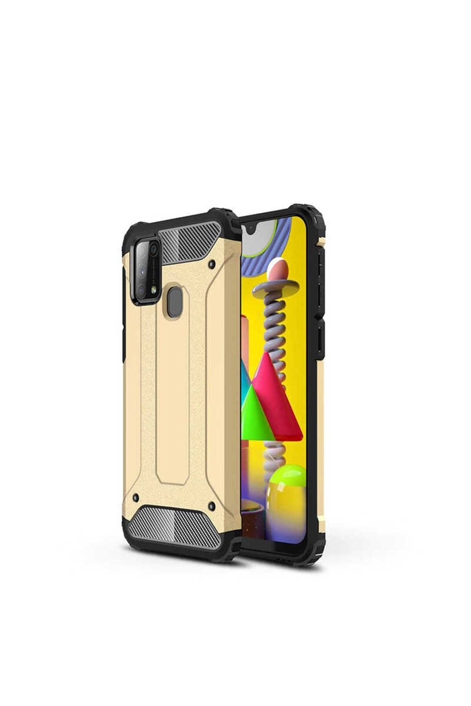 Samsung Galaxy M31 Uyumlu Kılıf Zore Crash Silikon Kapak