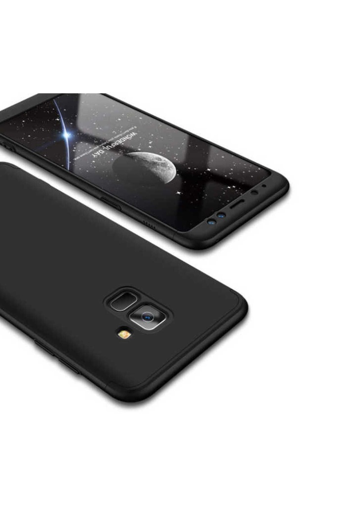[RNZ-TA397] Samsung Galaxy A8 2018 Uyumlu Kılıf Zore Ays Kapak (Siyah)