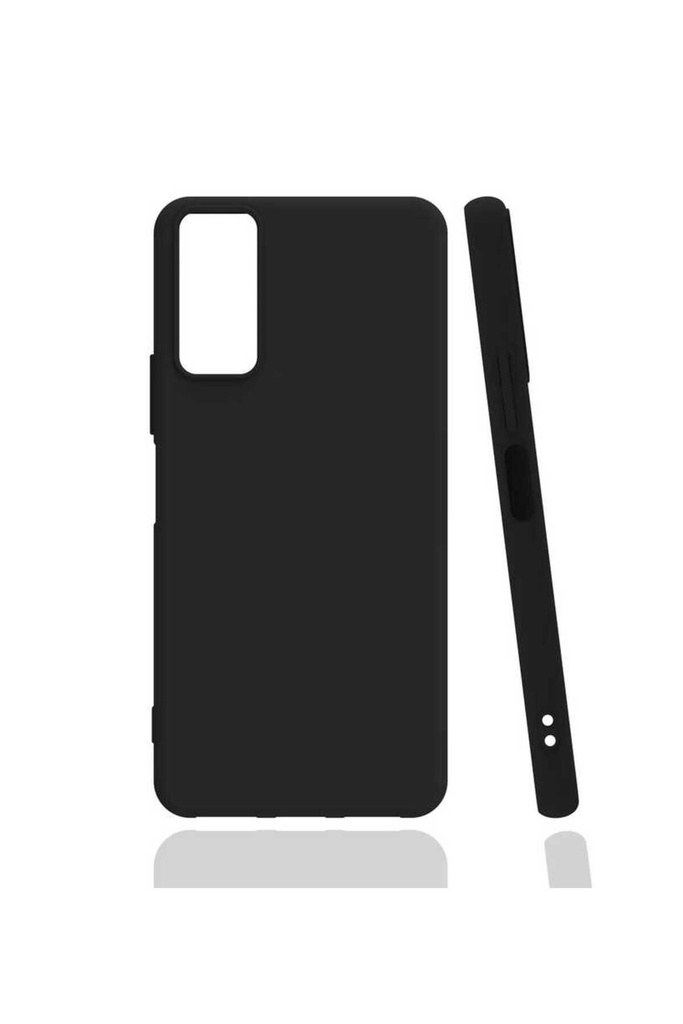 [RNZ-TA54967] Vivo Y11S Uyumlu Kılıf Zore Biye Silikon (Siyah)