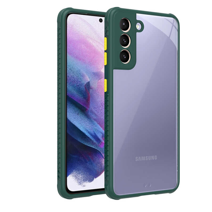 Samsung Galaxy S21 Uyumlu Kılıf ​​Zore Kaff Kapak