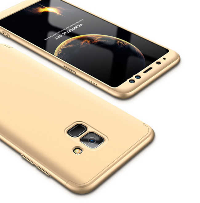 Samsung Galaxy A8 Plus 2018 Uyumlu Kılıf Zore Ays Kapak