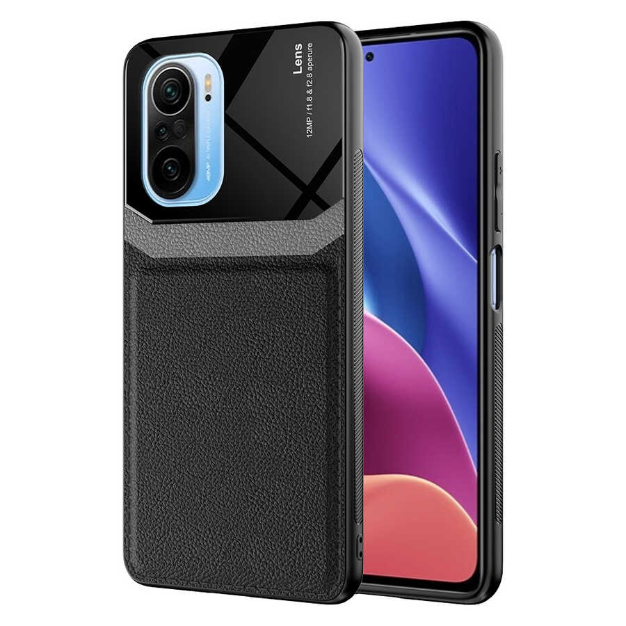[RNZ-TA55014] Xiaomi Mi 11i Uyumlu Kılıf ​Zore Emiks Kapak (Siyah)