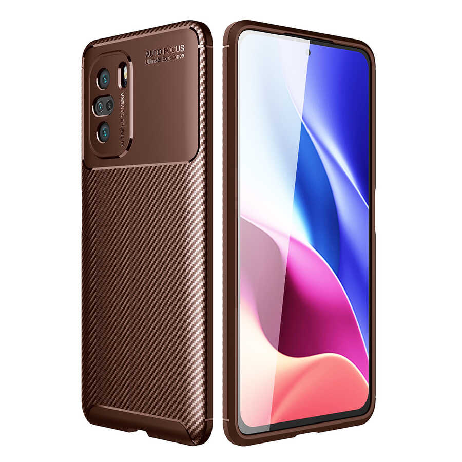 Xiaomi Poco F3 Uyumlu Kılıf Zore Negro Silikon Kapak