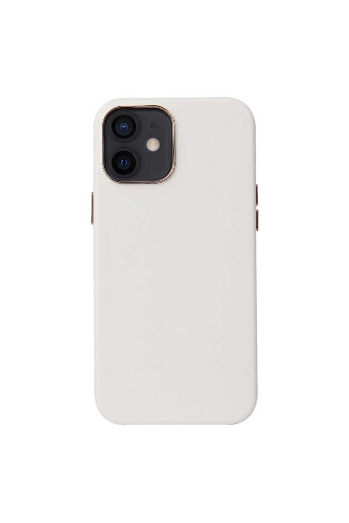 Apple iPhone 12 Uyumlu Kılıf Zore Leathersafe Wireless Kapak