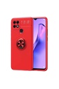 Oppo A15S Uyumlu Kılıf Zore Ravel Silikon Kapak
