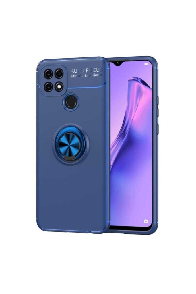 Oppo A15S Uyumlu Kılıf Zore Ravel Silikon Kapak