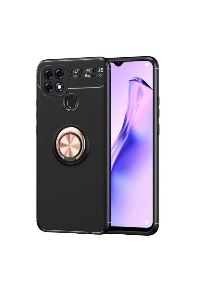 Oppo A15S Uyumlu Kılıf Zore Ravel Silikon Kapak