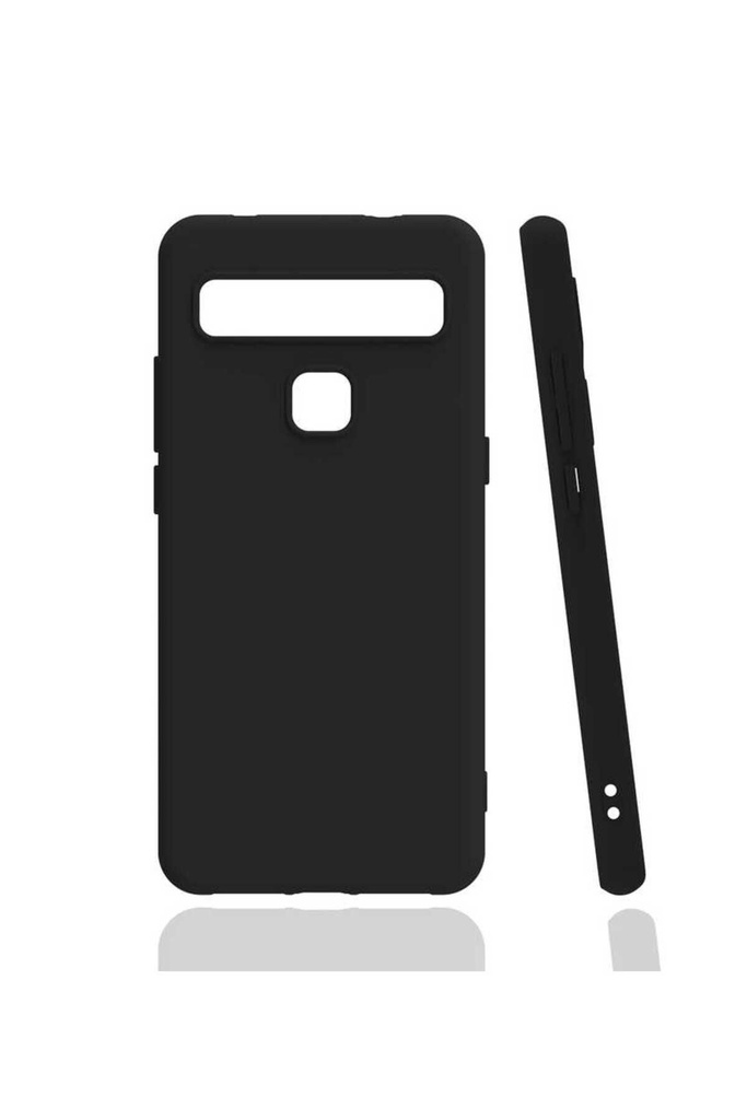 [RNZ-TA54755] TCL 10L Uyumlu Kılıf Zore Biye Silikon (Siyah)