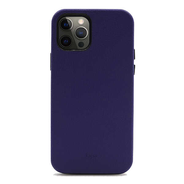 Apple iPhone 12 Pro Uyumlu Kılıf ​Kajsa Litchi Kapak