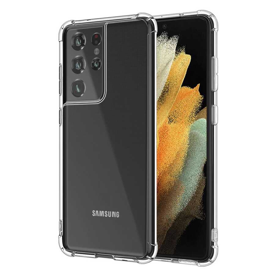 [RNZ-TA50370] Samsung Galaxy S21 Ultra Uyumlu Kılıf Zore Nitro Anti Shock Silikon