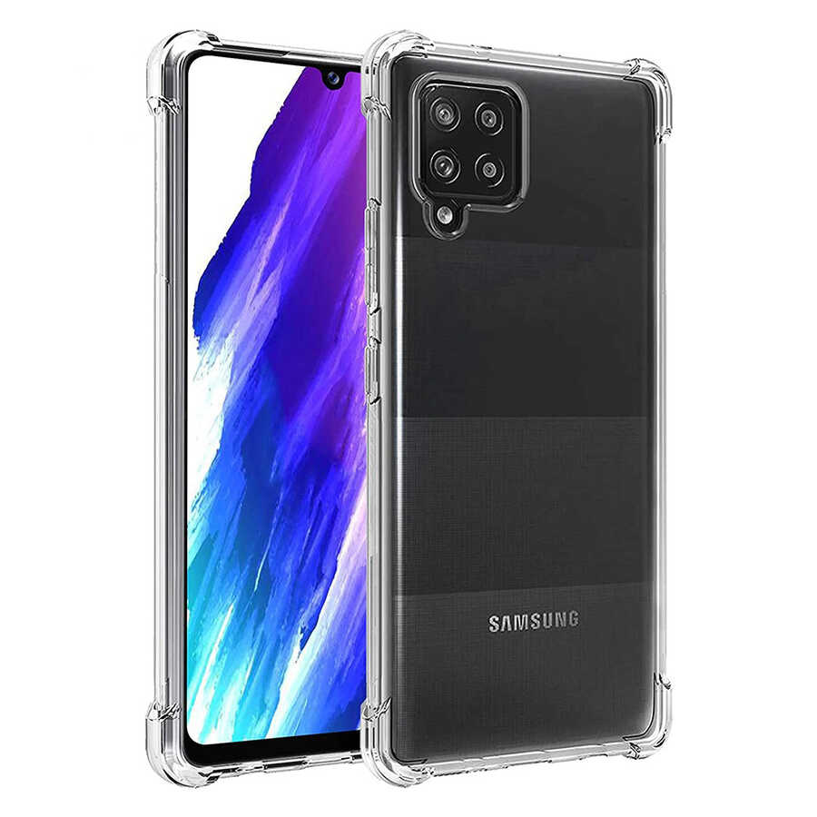 Samsung Galaxy A12 Uyumlu Kılıf Zore Nitro Anti Shock Silikon