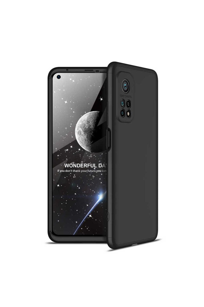 [RNZ-TA50387] Xiaomi Mi 10T 5G Uyumlu Kılıf Zore Ays Kapak (Siyah)