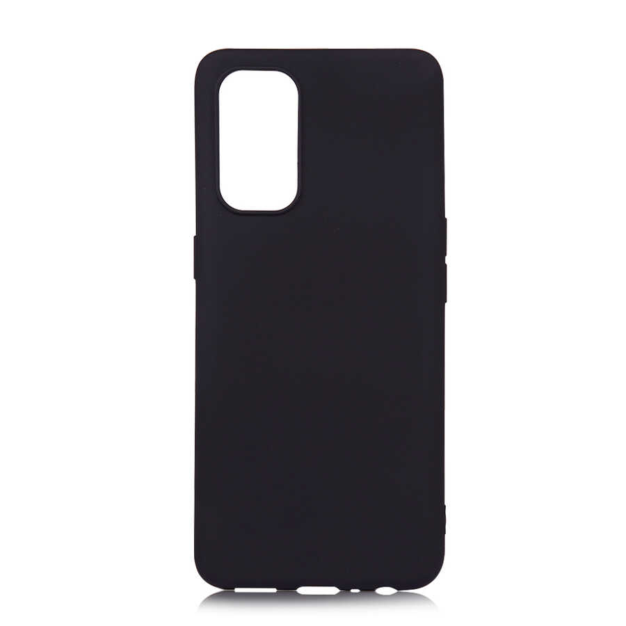 [RNZ-TA50410] Oppo Reno 5 5G Uyumlu Kılıf Zore Premier Silikon Kapak (Siyah)