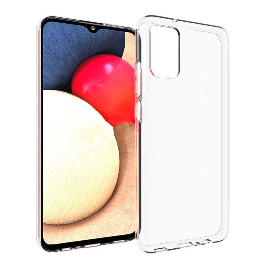 [RNZ-TA50418] Samsung Galaxy A02S Uyumlu Kılıf Zore Süper Silikon Kapak