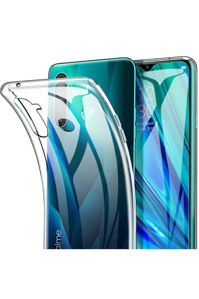 Realme 6 Uyumlu Kılıf Zore Süper Silikon Kapak