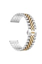 Samsung Galaxy Watch Active 2 44mm Uyumlu 20mm Kordon Paslanmaz Çelik Rolex Metal KRD-36 Kayış