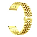 Huawei GT2 42mm 20mm Uyumlu Kordon Paslanmaz Çelik Rolex Metal KRD-36 Kayış