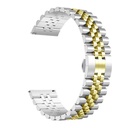 Huawei GT2 42mm 20mm Uyumlu Kordon Paslanmaz Çelik Rolex Metal KRD-36 Kayış